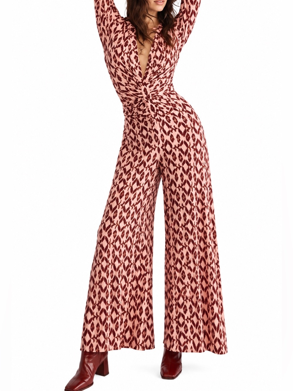 Free People Shayla Wide Leg Jumpsuit Large